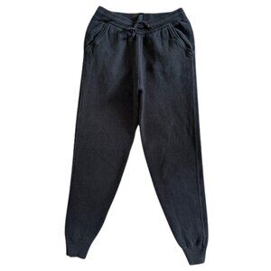TOMMY JOHN Black High Rise Sweater Lounge Jogger Pants Small